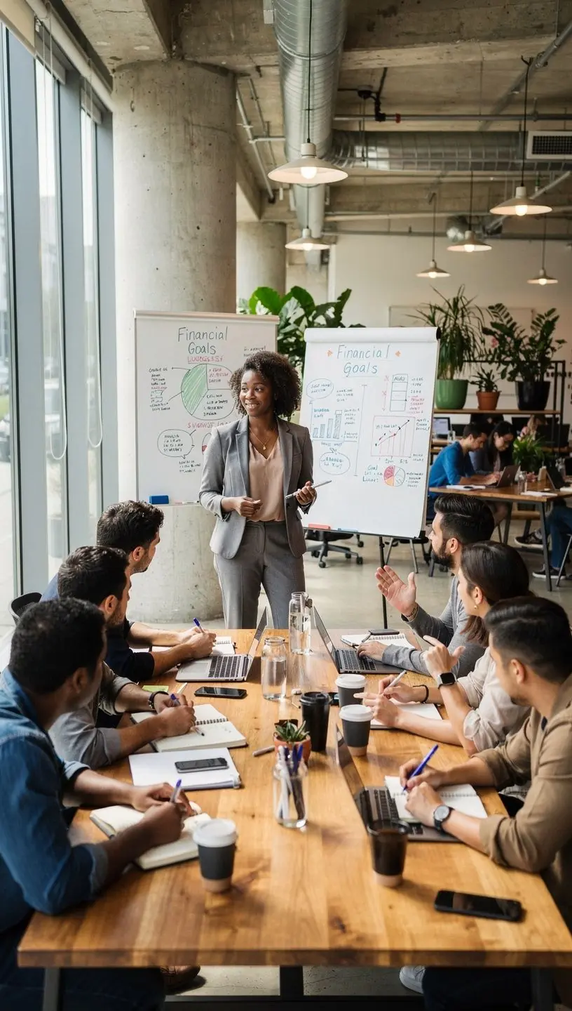 Digitális pénzügyi alkalmazás képernyője okostelefonon, költségvetés kezeléséhez.