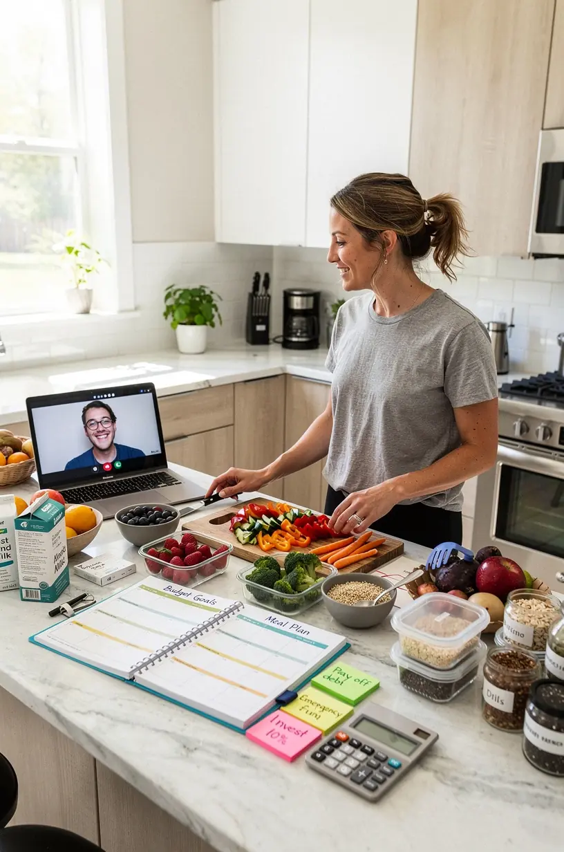 Naptár és ceruza egy asztalon, a havi pénzügyi tervek és határidők megjelölésére.