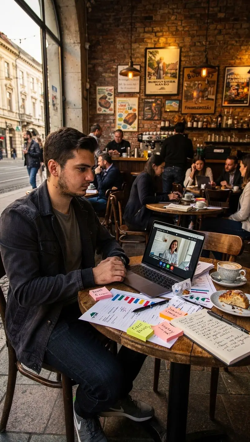 Kézzel írt pénzügyi célok listája egy jegyzetfüzetben, motiváció és tervezés támogatására.